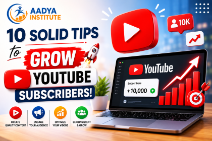 10 Solid Tips to Grow YouTube subscribers.
