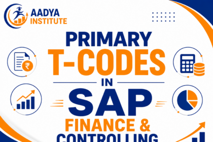 Primary T-Codes in SAP Finance and Controlling