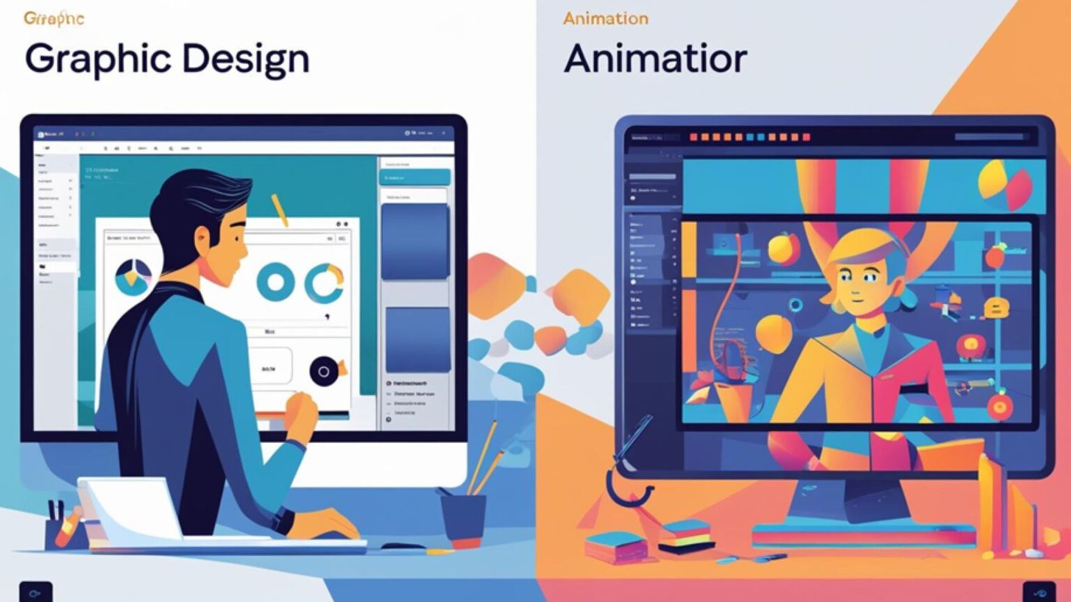 Graphic Design vs Animation: Which Career Should You Choose?